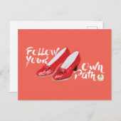 オズの魔法使い™ |自後を追分のパス ポストカード (正面/裏面)