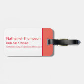 オズの魔法使い™ |自後を追分のパス ラゲッジタグ (裏面横)