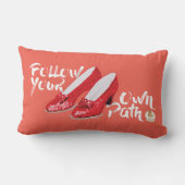 オズの魔法使い™ |自後を追分のパス ランバークッション (裏面)