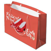 オズの魔法使い™ |自後を追分のパス ラージペーパーバッグ (裏面アングル)