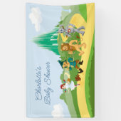 オズの魔法使い™ |赤ちゃんシャワー 横断幕 (縦)