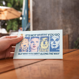 オズの魔法使い™ |途中で誰に会うか ポストカード