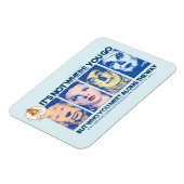 オズの魔法使い™ |途中で誰に会うか マグネット (左側)