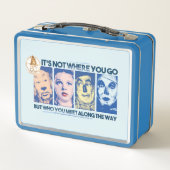 オズの魔法使い™ |途中で誰に会うか メタルランチボックス (裏面)