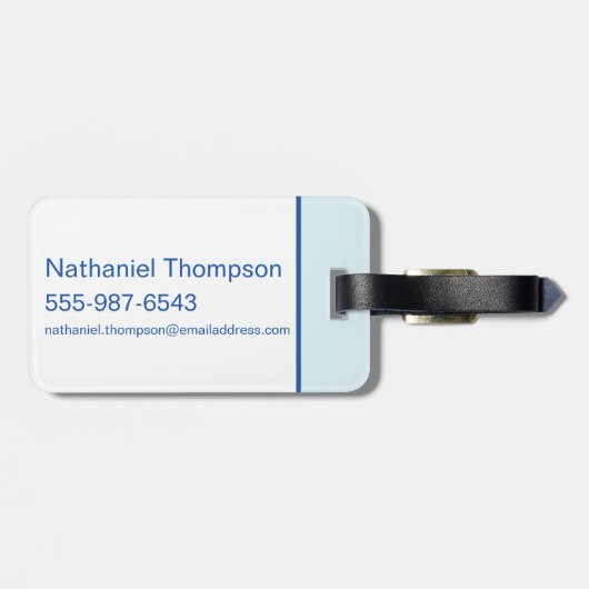 オズの魔法使い™ |途中で誰に会うか ラゲッジタグ (裏面横)