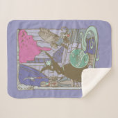 オズの魔法使い™ |邪悪な魔女ストーリーブック™ シェルパブランケット (正面(横))