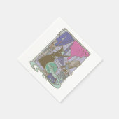 オズの魔法使い™ |邪悪な魔女ストーリーブック™ スタンダードカクテルナプキン (角)