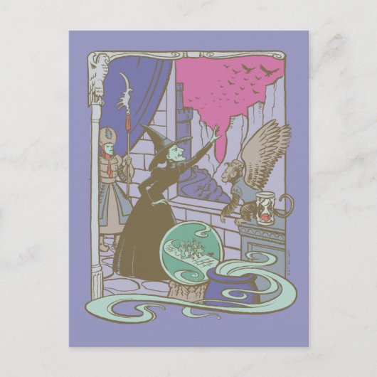 オズの魔法使い™ |邪悪な魔女ストーリーブック™ ポストカード (正面)