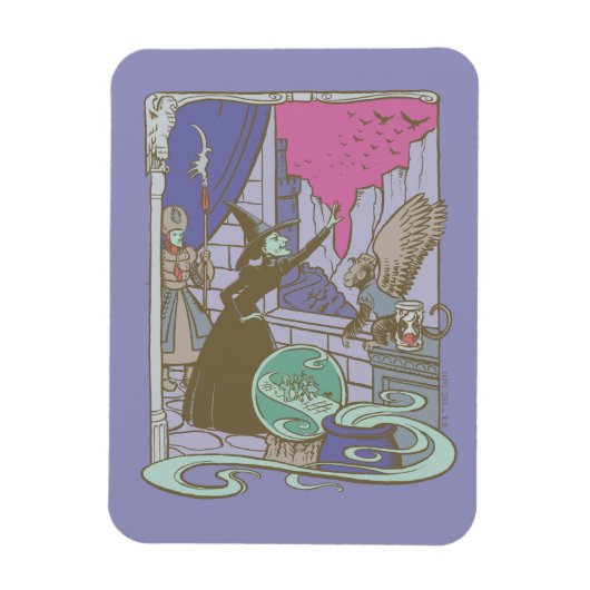 オズの魔法使い™ |邪悪な魔女ストーリーブック™ マグネット (縦)