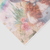 オズの魔法使い – 邪悪な魔女 – ドロシー – デコパージュ 薄葉紙 (詳細)