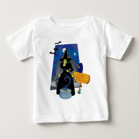 オズの魔法使い™ |邪悪な魔女 ベビーTシャツ (正面)
