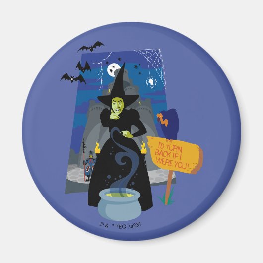 オズの魔法使い™ |邪悪な魔女 マグネット (正面)