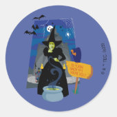 オズの魔法使い™ |邪悪な魔女 ラウンドシール (正面)