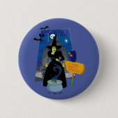 オズの魔法使い™ |邪悪な魔女 缶バッジ (正面)