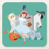 オズの魔法使い™ | Dorothy Happy Dance スクエアペーパーコースター (正面)