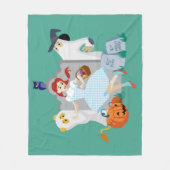 オズの魔法使い™ | Dorothy Happy Dance フリースブランケット (正面)