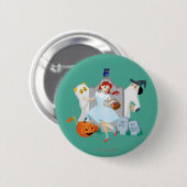 オズの魔法使い™ | Dorothy Happy Dance 缶バッジ (正面&裏面)