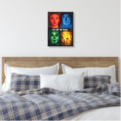 オズの魔法使い™ | Let's Hit The Road キャンバスプリント (インサイチュ (寝室))