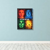 オズの魔法使い™ | Let's Hit The Road キャンバスプリント (インサイチュ (ウッドフロア))