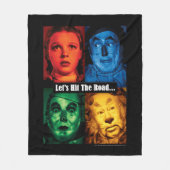 オズの魔法使い™ | Let's Hit The Road フリースブランケット (正面)