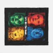 オズの魔法使い™ | Let's Hit The Road フリースブランケット (正面(横))