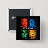 オズの魔法使い™ | Let's Hit The Road 缶バッジ (正面&裏面)