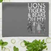 オズの魔法使い™ | Lions Tigers & Bears Oh My! キッチンタオル (折り畳み)