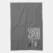 オズの魔法使い™ | Lions Tigers & Bears Oh My! キッチンタオル (縦)