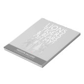 オズの魔法使い™ | Lions Tigers & Bears Oh My! ノートパッド (回転)