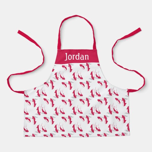 オズの魔法使い™ | Rubyスリッパ™パターン エプロン (正面)