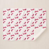 オズの魔法使い™ | Rubyスリッパ™パターン シェルパブランケット (正面(横))