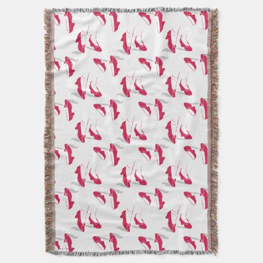 オズの魔法使い™ | Rubyスリッパ™パターン スローブランケット (正面縦)