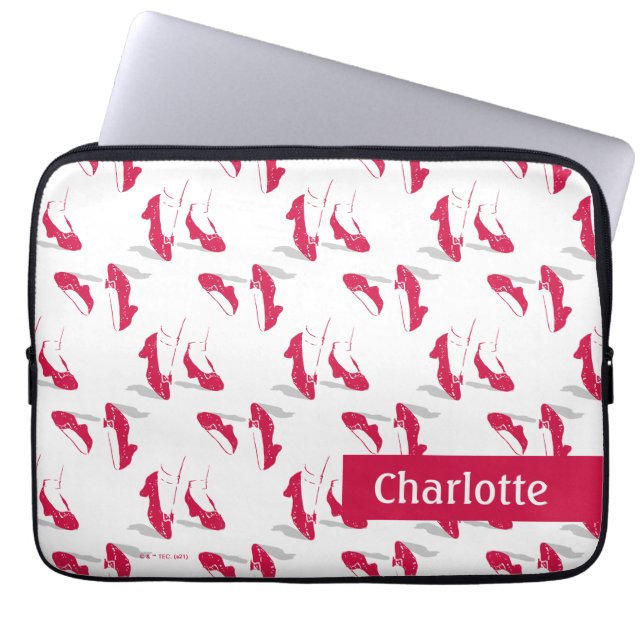 オズの魔法使い™ | Rubyスリッパ™パターン ラップトップスリーブ (正面)