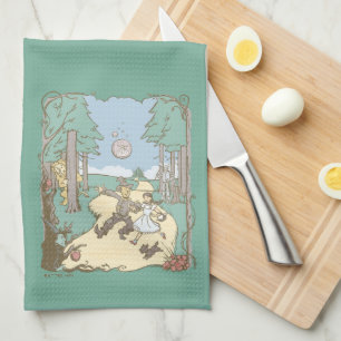 オズの魔法使い™   Storybook Yellow Brick Road キッチンタオル