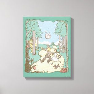 オズの魔法使い™ Storybook Yellow Brick Road キャンバスプリント