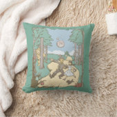 オズの魔法使い™ | Storybook Yellow Brick Road クッション (ブランケット)