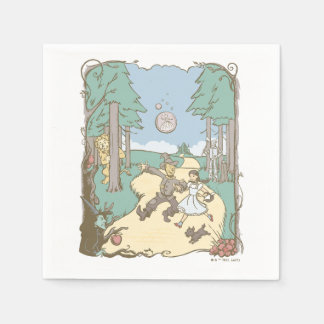 オズの魔法使い™ | Storybook Yellow Brick Road スタンダードカクテルナプキン