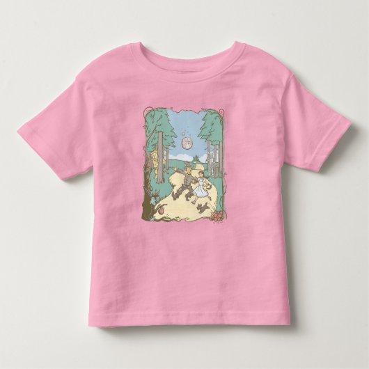 オズの魔法使い™ | Storybook Yellow Brick Road トドラーTシャツ (正面)