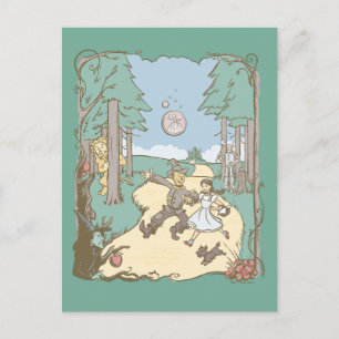 オズの魔法使い™ Storybook Yellow Brick Road ポストカード