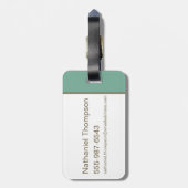 オズの魔法使い™ | Storybook Yellow Brick Road ラゲッジタグ (裏面縦)