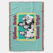 オズの魔法使い™ | Yellow Brick Road trip! スローブランケット (正面縦)