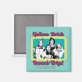 オズの魔法使い™ | Yellow Brick Road trip! マグネット (正面/裏面)