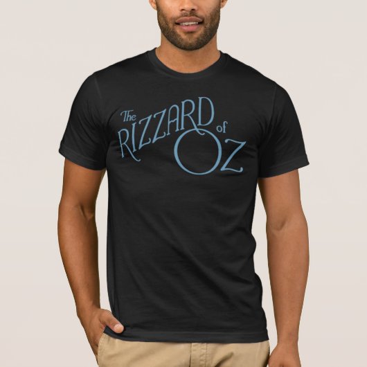 オズのRizzard Tシャツ、rizzの王様、チャーミング Tシャツ (正面)