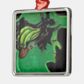 オズもしよ考え私は悪い魔女だ メタルオーナメント (左)