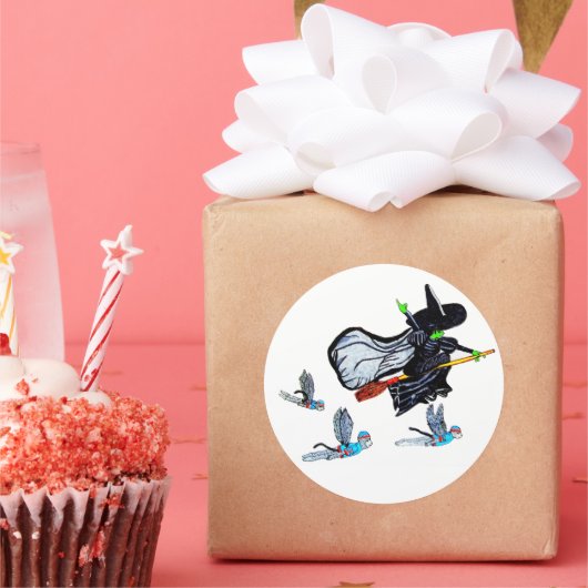 オズもしよ考え私は悪い魔女だ ラウンドシール (パーティー)