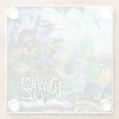 オズアートの魔法使い ガラスコースター (裏面)