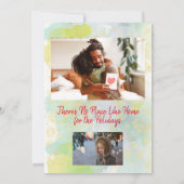 オズクラシックファミリークリスマスの魔法使い ノートカード (裏面)