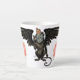 オズクラシック翼モンキーマグの魔法使い カフェラテマグ