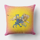 オズクラシック首枕の王室の魔法使い クッション (裏面)