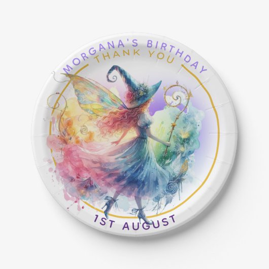 オズグッドウィッチパルティウェアデコールカスタム ペーパープレート (正面)